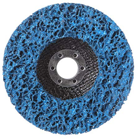 CruSio 100X16Mm Cleaning Strip Wheel Grinding Disc for Paint Rust Grinder Remover Tools