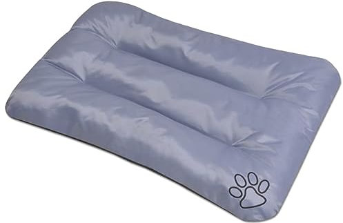 Homgoday Hundematratze Größe XL Grau, Möbel für Haus Innen Außen Wohnzimmer Schlafzimmer