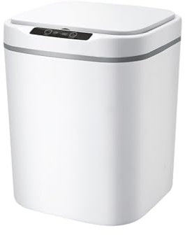 TEmkin Pattumiera da bagno intelligente Insaccatrice automatica Pattumiera con sensore intelligente stretto senza contatto Bidone della spazzatura Smart Home