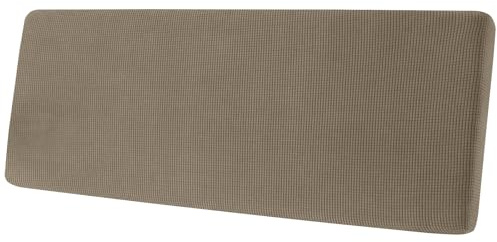SYLC Sofa Sitzkissenbezug, Sofa Sitzkissenbezug Stretch, Elastischer Kissenbezüge, Husse Überzug Bezug Für Sofa Sitzkissen, rutschfest Stoff Tartan (Khaki,2-Sitzer)