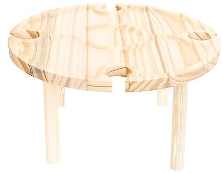 BESPORTBLE Weintisch Picknicktisch Outdoor Tragbar Weinregal Essplatz Für Strand Park Camping Garten