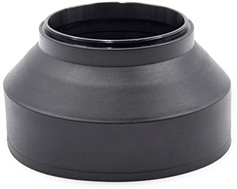 vhbw copriobiettivo 62 mm compatibile con Sony 18-250 mm 3.5-6.3 DT, 70-300 mm 4.5-5.6 G SSM fotocamera - gomma nero