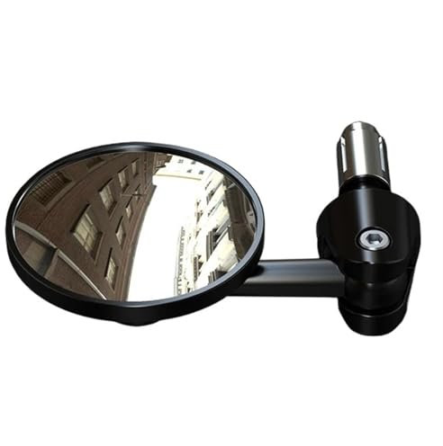 Roller Spiegel Motorrad-Rückspiegel, Rund, 7/8 Zoll, Lenkerende, Faltbar, Motorradseite Lenkerendenspiegel Motorrad