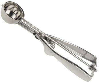 Soro Essentials- 5/8 oz Stainless Steel Squeeze Disher/Portioner #50- Quick Release Blade Cookie Dough Scoop Cookie Scoops Ice Cream Scooper for Baking Cookie Cupcake Muffin Ice Cream Waffle