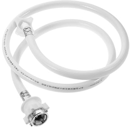 MUCKLILY Tubo d Acqua Per Lavatrice in Pvc Flessibile Connettore Antideflagrante Sicuro Prolunga Lunga Per Posizionamento Flessibile Accessori Per Lavatrice