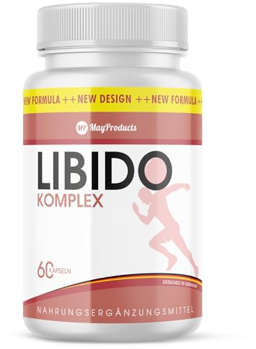 Libido Komplex Kapseln | mit L-Arginin, L-Citrullin und Maca | für mehr Leidenschaft | Inhalt 60 Kapseln