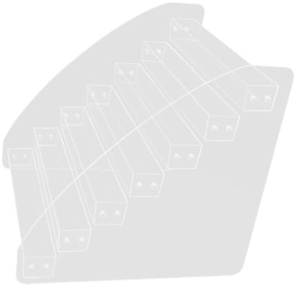 LOLIPPYY Organisateur Vernis Ongles Acrylique Couches Support Cosmétique Transparent pour Rangement Maquillage et Vernis à Ongles Adapté Maison et Salon