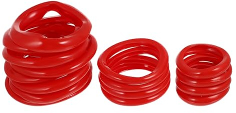 Ciieeo Protezione per Manubri in Silicone Antiscivolo Lavabile, Copertura Staccabile per Manubri 30 kg, Set da 16 Pezzi per Accessori Fitness e Allenamento Forza