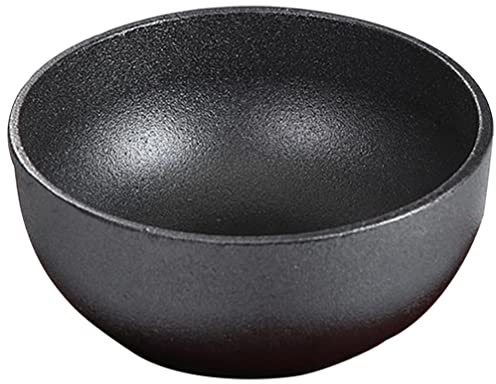 Alipis Bol coréen en fonte - Bol à soupe coréen - Bol à riz - Bol de service à soupe - Ustensiles de cuisine pour la cuisine - Dolsot Bibimbap