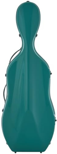 Cellokoffer Fiberglass 4/4 Excellent grünes meer M-case