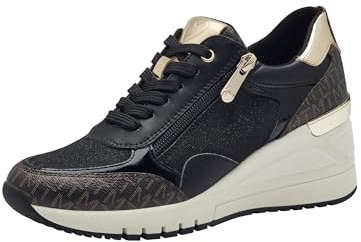 MARCO TOZZI dam 2-23723-41 sneakers, Svart kam 1, 40 EU