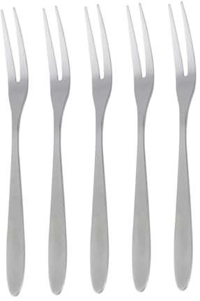 Alipis 10stücke Teiliges Edelstahl Cocktail Und Dessertgabeln Für Obst Kuchen Salate Und Appetizer Spülmaschinenfest Elegant Für Zuhause Und Gastronomie