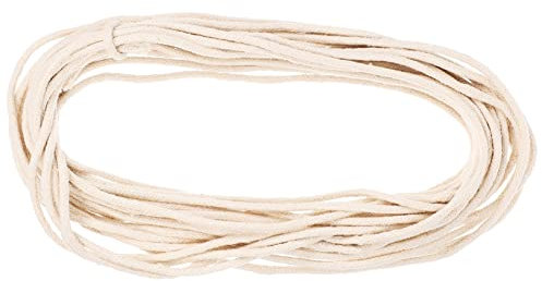 RORPOIR 2rolls Cotton Thread Wicks for Oil Lamps Labs Cuttable Wicks for Diy Candle