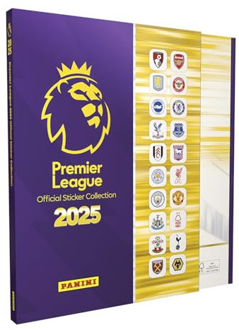 Premier League 2025 Official Sticker Collection - Hardback Binder