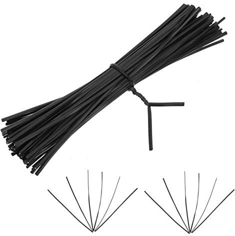 Angoily 1000pcs Twisted Ties Wire Ties Reusable Gardening Garden Flexible Wire for Plant Cable Plant Branch Fixing Plastic Coated