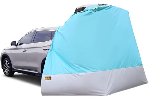 Hatchback Cabana with Magnets, 30-Second Setup Privacy Car Tent, Lightproof Changing Room for SUVs, Vans & MPVs