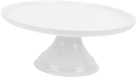 HOLIDYOYO Piatto Per Dessert in Vassoio Per Torte Base Alta Piatto Per Snack in Espositore Per Torte Durevole Adatto Per Servire Frutta Caramelle o Dessert Feste e