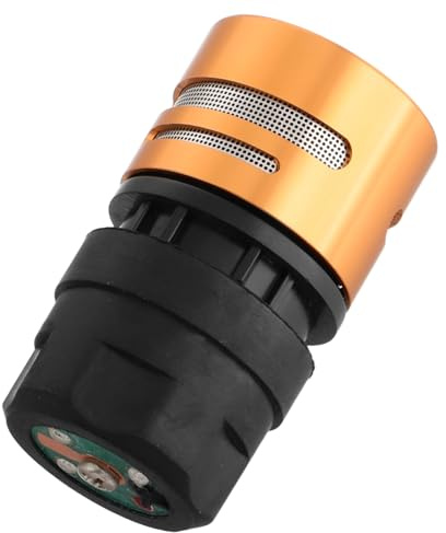 POPETPOP Micrófono Profesional Dinámico Núcleo de Alta Sensibilidad, Cápsula de Reemplazo para Micrófono Excelente Nitidez y Material de Metal y Plástico para Uso en Ktv y Presentaciones