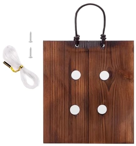 Genérico Soporte para Helecho Cuerno De Alce | Colgador De Pared para Helechos Cuerno De Alce En Exterior,Portahelechos Rústico para Cocina, Salón, Recibidor, Porche, Patio, Dormitorio