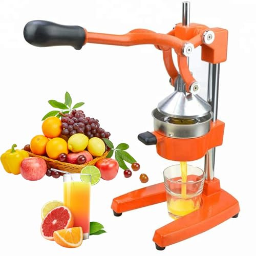 Exprimidor comercial de cítricos, exprimidor de naranja y limón resistente, extraíble y fácil de limpiar para uso profesional