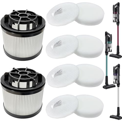 2 Pack T119 & 4 Pack S143 Filter Compatible with Hoover HF1 PLUS & Replacement for FAMIVAC FV3 Cordless Vacuums. Fits Hoover Models: HF1P10P 011, HF1P10H 011, HF1P10PX 011, HF1P10HX 011, HF1P10P 001