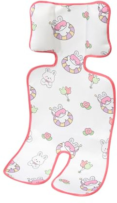 Cojín para cochecito de bebé, forro de asiento para cochecito de bebé, almohadilla de refrigeración para cochecito de bebé, almohadilla transpirable para clima cálido