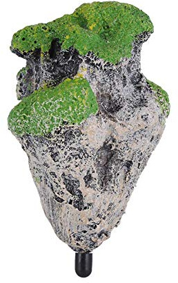 Yosoo Resin Artificial Aquarium Floating Moss Stone Rocks Decoration For Fish Tank Landscape (Size : S)