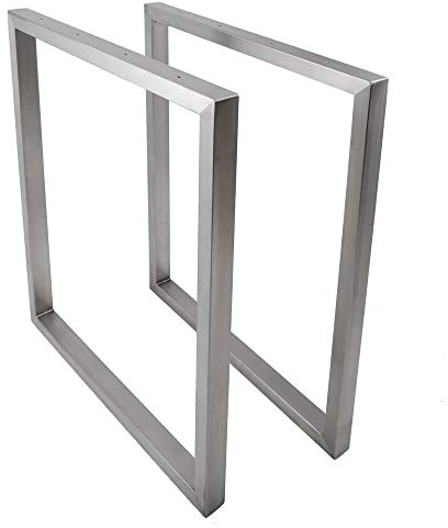 KTC Tec Tischgestell Edelstahl TRG 50x30 800 Untergestell Kufen Tischuntergestell, 1 STK