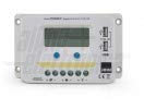 Régulateur de charge PWM 12/24 V 20 A avec écran, sortie USB 5 V et crépusculaire configurable