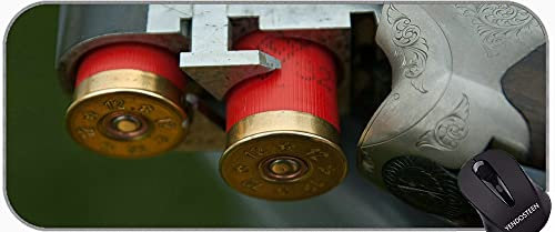 YENDOSTEEN Grande tappetino per mouse da gioco, pistola per mouse per ufficio a tea tea