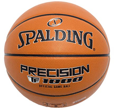 Spalding Precision TF-1000 Legacy Logo FIBA Ball 76965Z, Unisex basketballs, orange, 7 EU