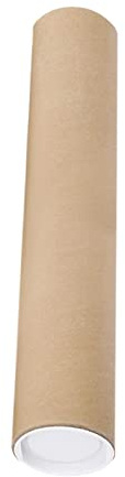 Versandrollen mit Kappen Express-Papierrolle Poster-Tragebox Langlebige Zeichnungs-Aufbewahrungsboxen Zeichnungshalter für Zeichnungsposter, 100CM