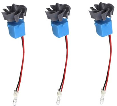 SEWOART 3 Piezas Dinamo pequeños generadores generador eléctrico dinomato led aerogeneradores generadores electricos minigenerador de Electricidad generador de energía de Agua de plástico