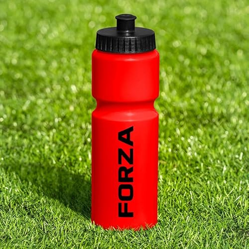 FORZA 750ml Sports Water Bottle | BPA-Free Water Bottles with Durable, Easy-Squeeze Design – Multiple Colours Available (Pack of 1, Red)