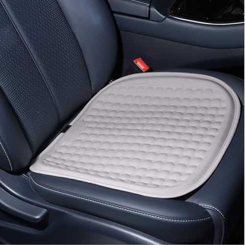 7VSTOHS Cojín de Asiento de Gel, Cojín de Asiento Ortopédico, Diseño de Panal Transpirable - Alivia el Dolor de Coxis, Cojín de Asiento de Gel para Coche, Oficina, Silla de Ruedas y Silla