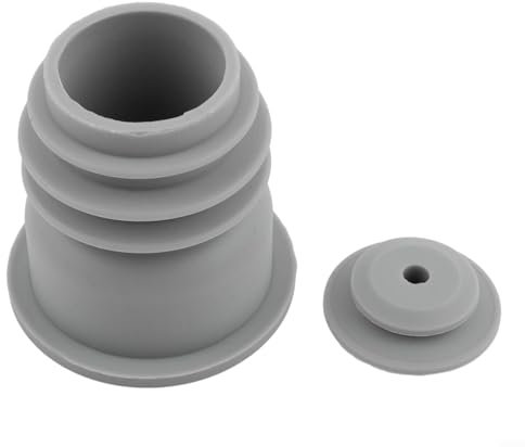 Drain Stopper Pipe, Seal Washer Drain Hose, Silicone Seal Strainer Drain Pipe, Seal Ring Silicone Drain Cover, Washing Machine Drain Pipe Floor Drain