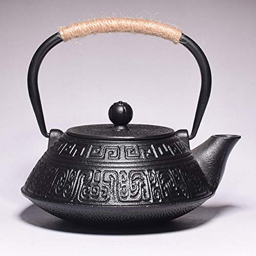 Bouilloire à thé en Fonte de 900 ML en Forme de Fleurs de Cerisier, Accessoires pour Le thé, Service à thé, décoration de Maison pour Amis, Famille, Amateurs de thé - fugui (fugui)