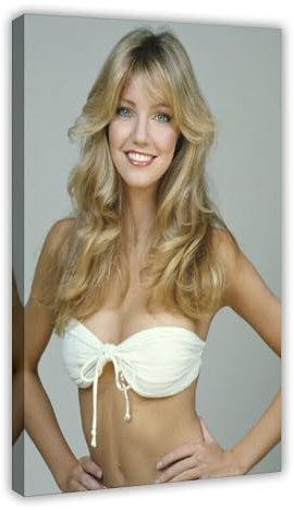 Actor Heather Locklear 14 Canvas Poster Wall Art Decor Print Picture Paintings for Living Room Bedroom Decoration Frame: 16x24inch(40x60cm)