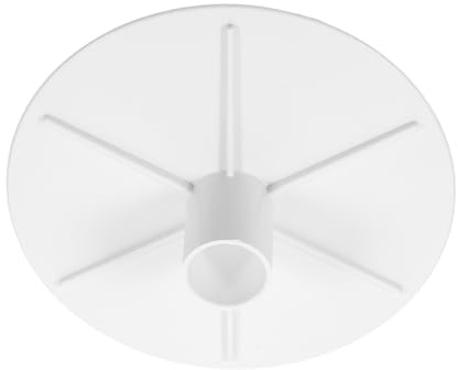 Toddmomy Plaque de Skimmer pour Piscine Protecteur Écumoire Blanc Adaptateur de Vide pour Écumoire de Piscine Durables