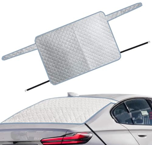 Generisch Heckscheibenabdeckung Winter - Auto Windschutzscheibenabdeckungen, Heckscheibe Schneeabdeckung, Winddichte Sonnenschutzabdeckung, Auto Abdeckung Für Sommer Winter