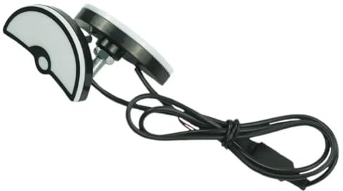 1 Pz. Luci A LED Per Moto Con Occhi Del Diavolo Fari A LED Per Moto Mini Proiettore Lente Luci Decorative Per Auto Universali Indicatore