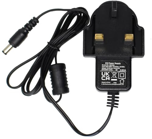 Security-01 AC to DC 12V 1A 1000mA Power Adapter Supply, Plug 5.5mm x 2.1mm