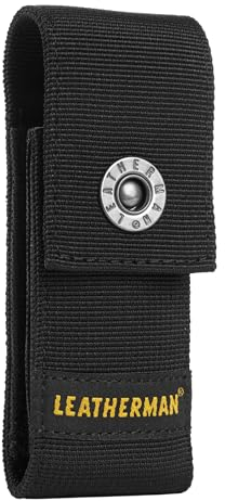 Leatherman Nylonholster - Holster für Charge, Crunch, Rebar, Rev, Skeletool, Wave & Wingman - Schwarz, Mittel