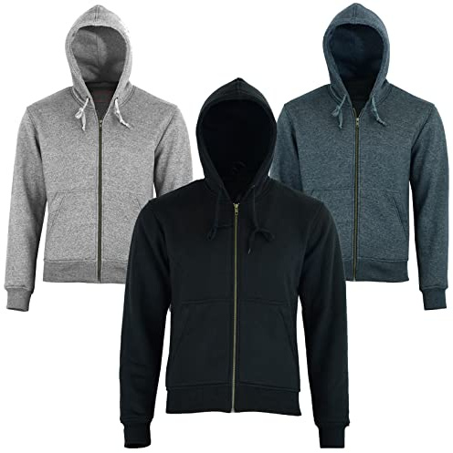 VASTER Motorrad Fleece Hoodie Motorrad Sommerjacke aus Kevlar Kapuzenpullover mit abnehmbarer Verstärkung Biker Mode Ausrüstung 2 Farben (Schwarz, XL)
