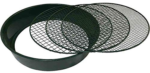 Siena Garden Metall Gartensieb 3 in 1 3 Einleger 37x32x7,5cm