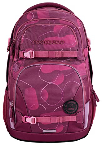 Coocazoo Porter - Schulrucksack 44 cm Berry Bubbles