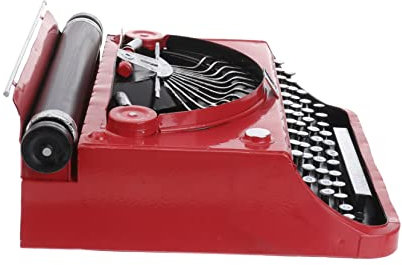 Ciieeo 1stk Vintage Phonographendekor Puppenhaus-Ornament Antike Minigeräte Vintage-schreibmaschinenmodell Modell Einer Manuellen Schreibmaschine Wohnkultur Spielzeug Elektrisch Harz