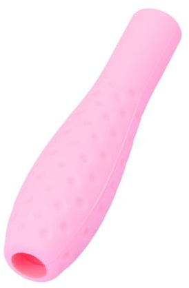 NUOBESTY Protective Stylus Sleeve Silicone Grip Pen Cover Compatible with Digital Stylus Pens (pink)