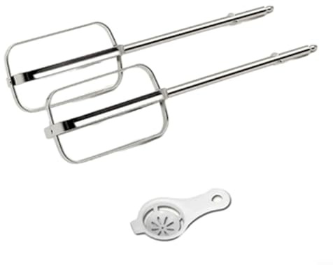 SPORTARC For KENWOOD Egg Beater Dough Blend Replacement w/Hand Mixer Whisk Accessorie(Four sticks*2), 1401871830