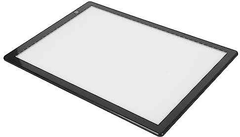 Scatola Luminosa per Tracciamento, Blocco Luminoso per Tracciamento Blocco Luminoso per Tracciamento LED Luminosità Regolabile Alimentazione USB Lavagna Ultrasottile da Tavolo